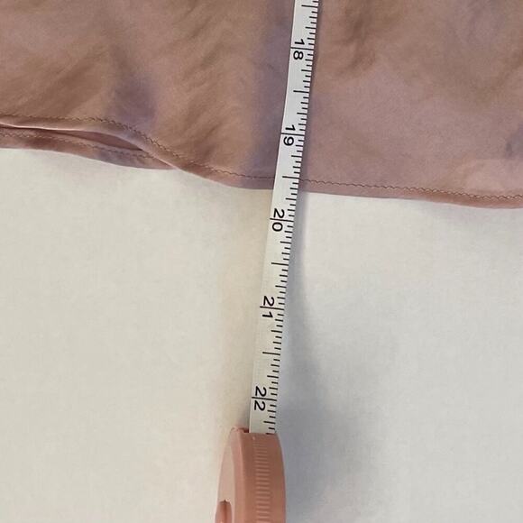 Solemio Los Angeles Pale Pink Satin Spaghetti Strap Racerback Cami, S - Picture 11 of 11